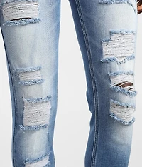 Mid-Rise Skinny Stretch Jean