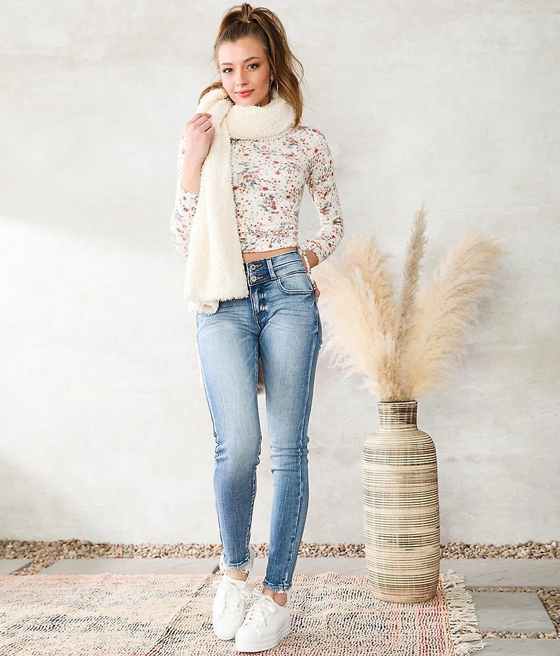 Low Rise Skinny Stretch Jean