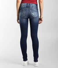 Mid-Rise Skinny Stretch Jean