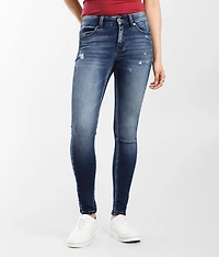 Mid-Rise Skinny Stretch Jean