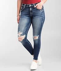Kurvy Mid-Rise Ankle Skinny Jean