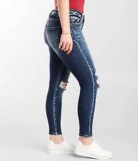 Kurvy Mid-Rise Ankle Skinny Jean
