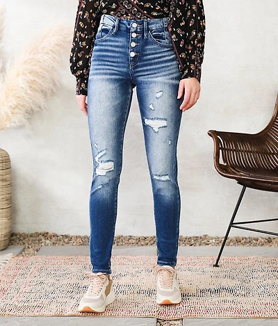 High Rise Skinny Stretch Jean