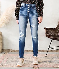 High Rise Skinny Stretch Jean
