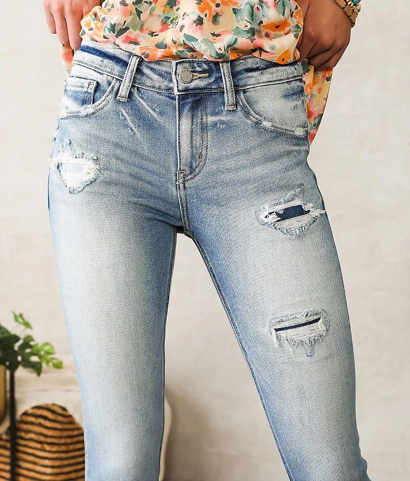 Mid-Rise Ankle Skinny Jean