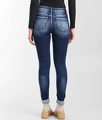 Mid-Rise Skinny Stretch Jean