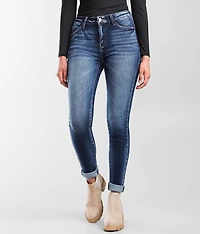 Mid-Rise Skinny Stretch Jean