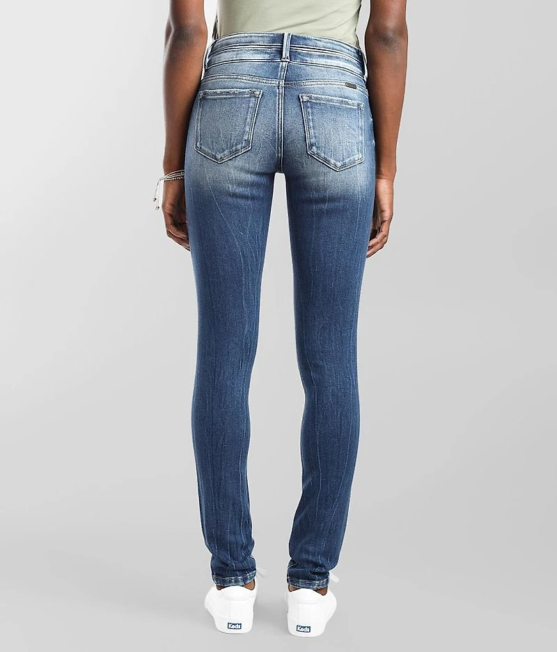 Mid-Rise Skinny Stretch Jean