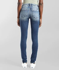 Mid-Rise Skinny Stretch Jean