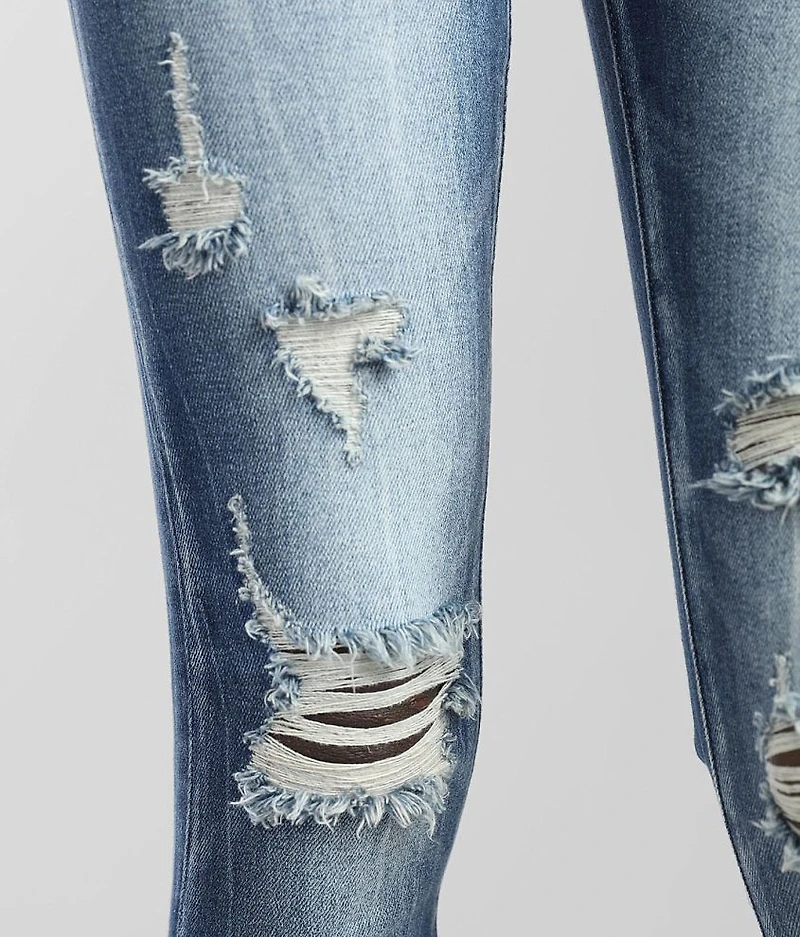 Mid-Rise Skinny Stretch Jean