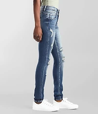 Mid-Rise Skinny Stretch Jean