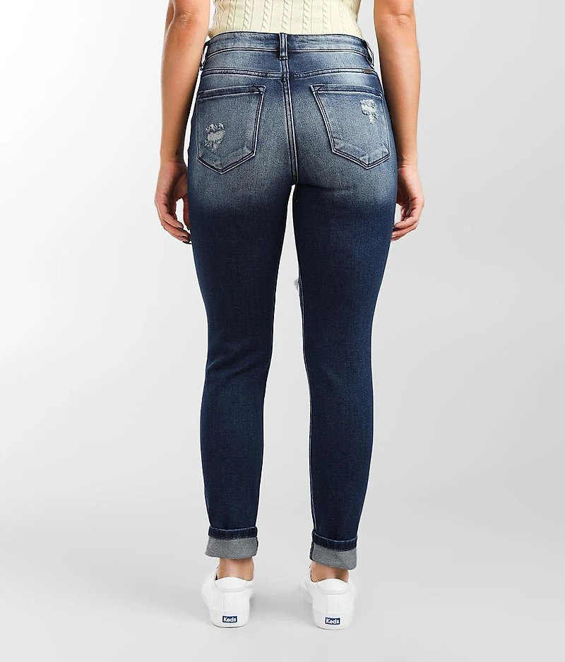 High Rise Ankle Skinny Jean