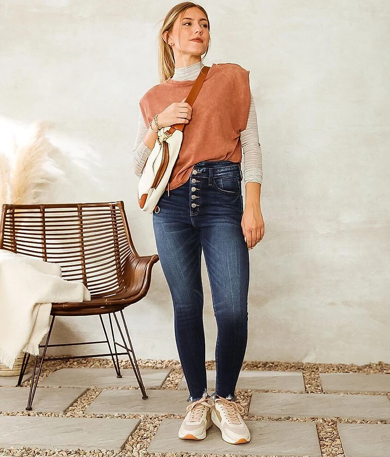 Ultra High Ankle Skinny Jean