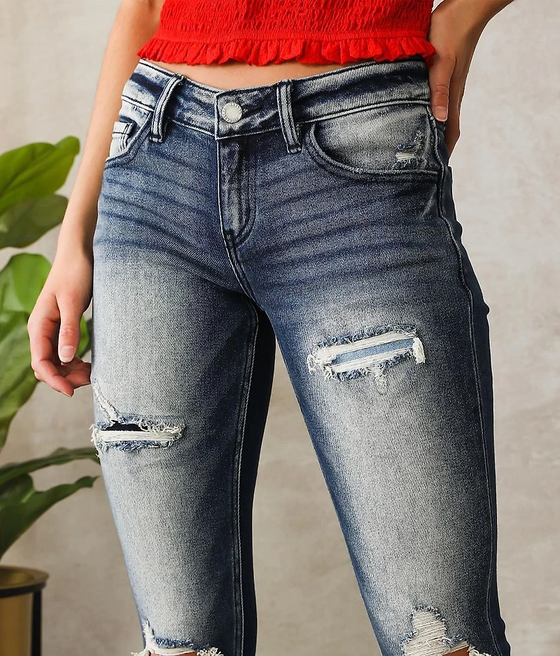 Low Rise Skinny Stretch Jean