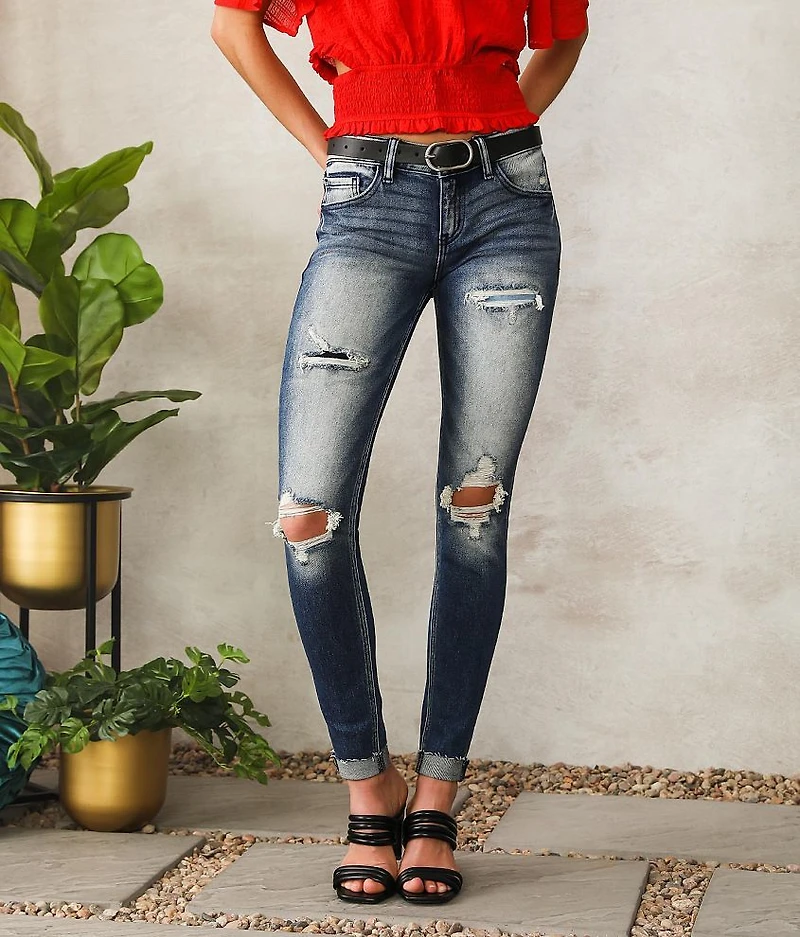 Low Rise Skinny Stretch Jean