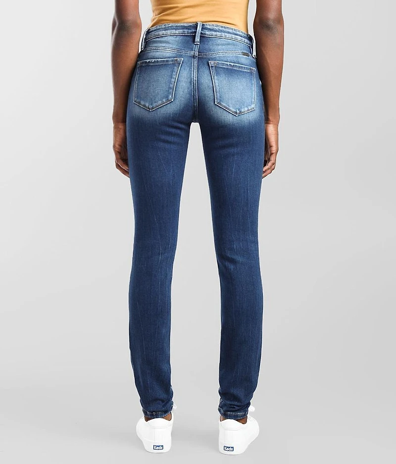 Mid-Rise Skinny Stretch Jean