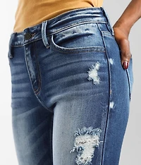 Mid-Rise Skinny Stretch Jean