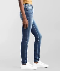 Mid-Rise Skinny Stretch Jean