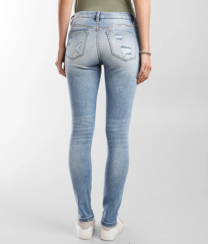 Mid-Rise Skinny Stretch Jean