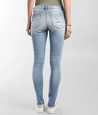 Mid-Rise Skinny Stretch Jean