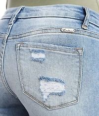 Mid-Rise Skinny Stretch Jean