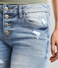 Mid-Rise Skinny Stretch Jean