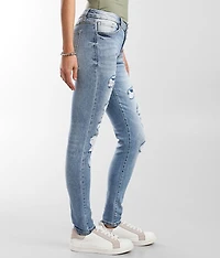 Mid-Rise Skinny Stretch Jean