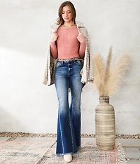 Kurvy Mid-Rise Super Flare Jean