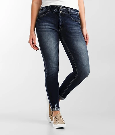 Kurvy Mid-Rise Ankle Skinny Jean