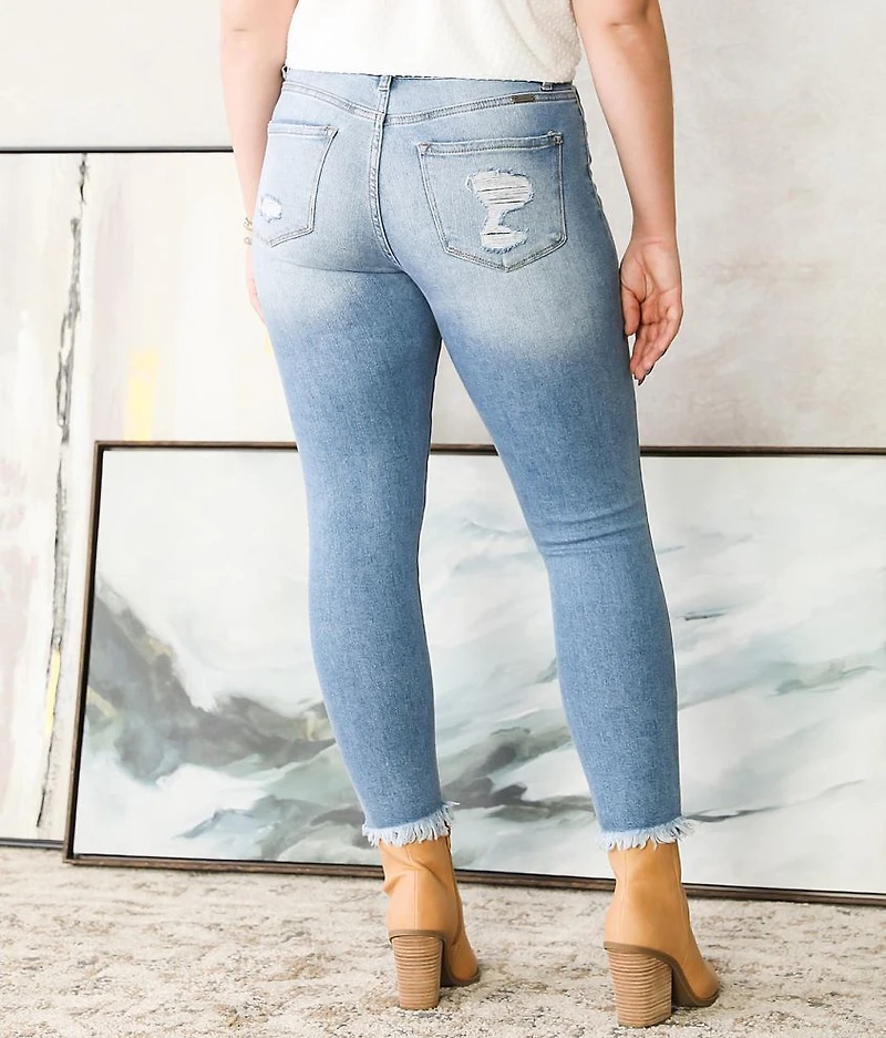 Kurvy Mid-Rise Ankle Skinny Jean