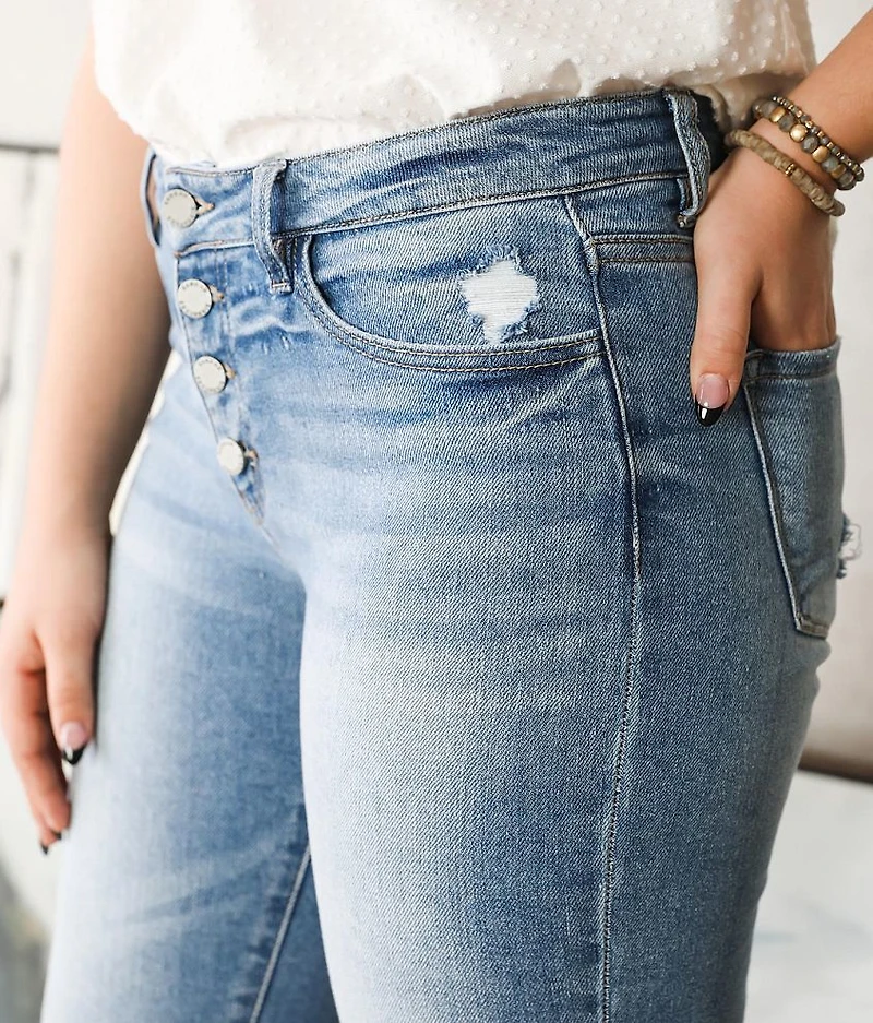 Kurvy Mid-Rise Ankle Skinny Jean