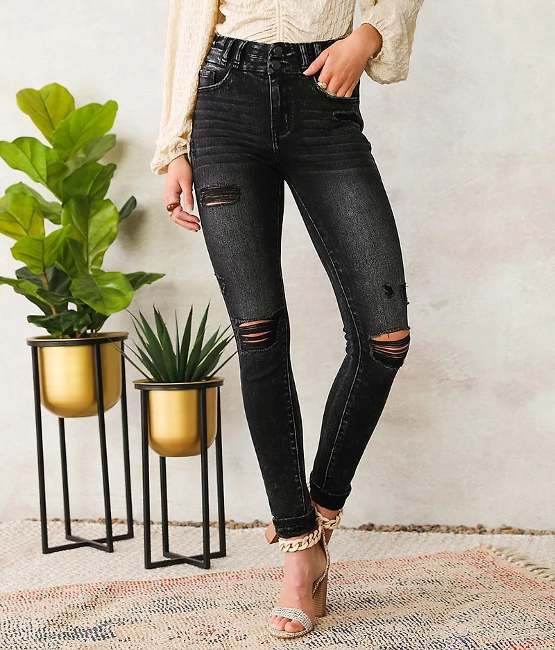 High Rise Skinny Stretch Jean