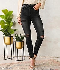 High Rise Skinny Stretch Jean
