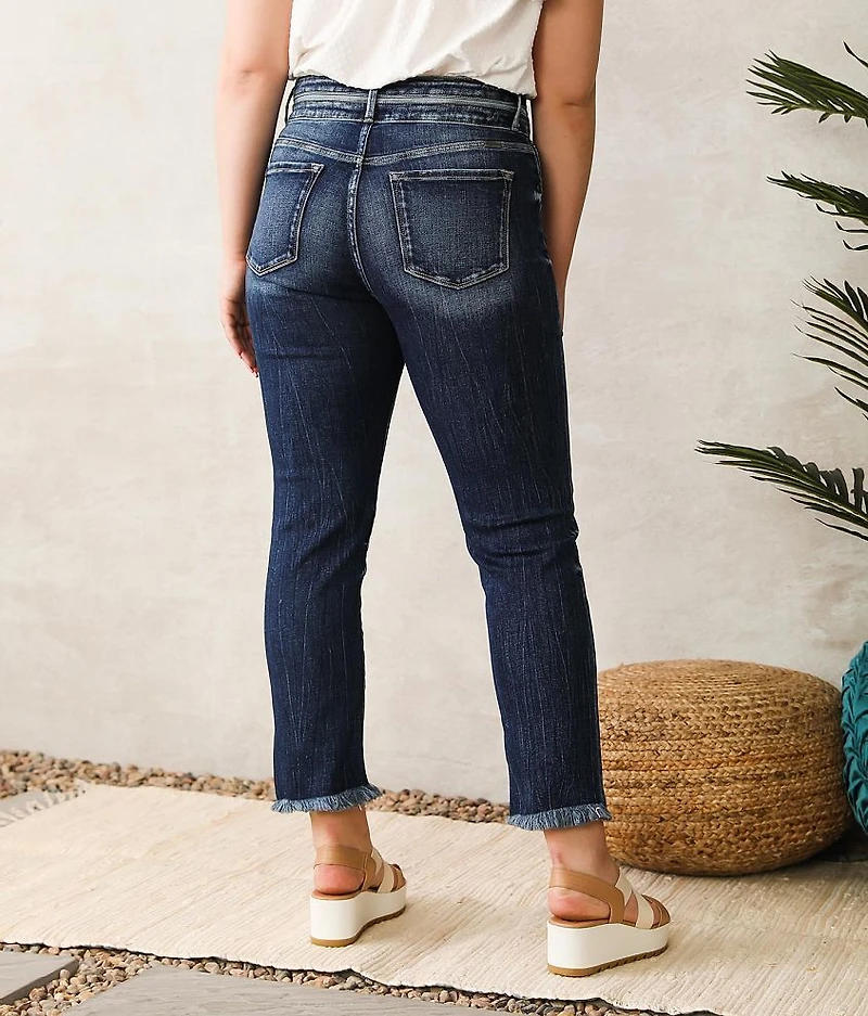 Kurvy Ultra High Ankle Straight Jean