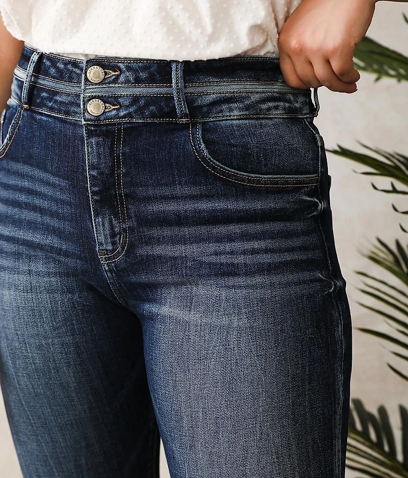 Kurvy Ultra High Ankle Straight Jean