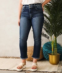 Kurvy Ultra High Ankle Straight Jean