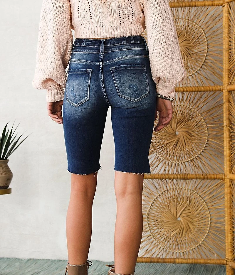 High Rise Bermuda Stretch Short