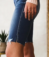High Rise Bermuda Stretch Short