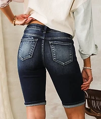 Mid-Rise Bermuda Stretch Short