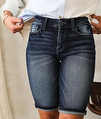 Mid-Rise Bermuda Stretch Short