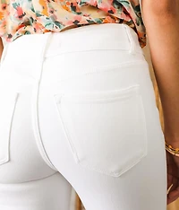 High Rise Ankle Skinny Stretch Jean