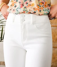 High Rise Ankle Skinny Stretch Jean