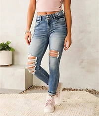 Kurvy Mid-Rise Ankle Skinny Jean