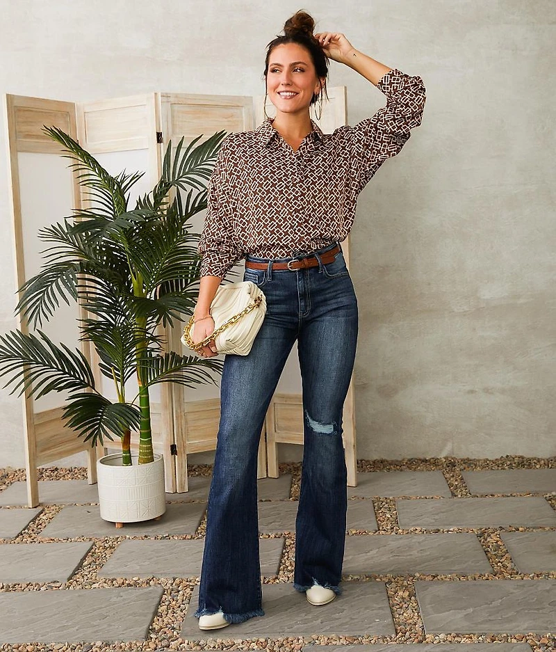 Kurvy Ultra High Flare Jean