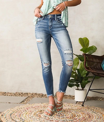 Mid-Rise Ankle Skinny Jean