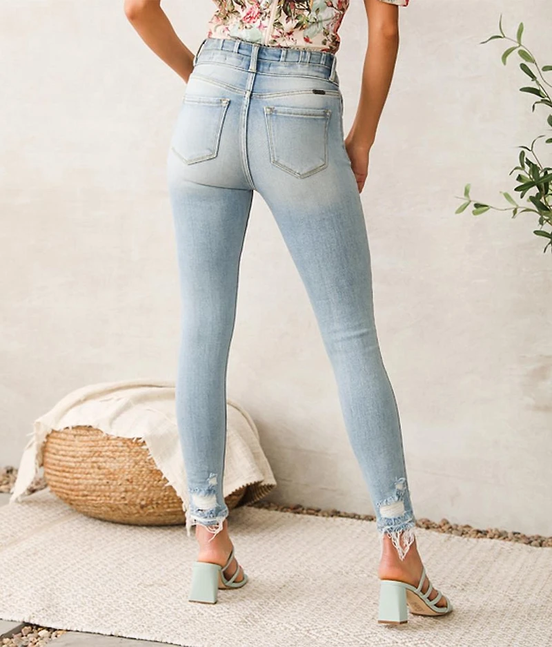 High Rise Ankle Skinny Jean