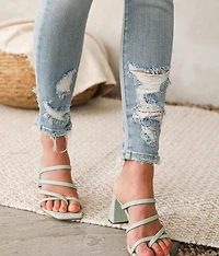High Rise Ankle Skinny Jean