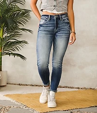 Kurvy Mid-Rise Ankle Skinny Jean