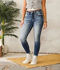 Kurvy Mid-Rise Ankle Skinny Jean
