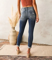 High Rise Ankle Skinny Jean